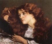Gustave Courbet Portrait de JO.La Belle Irlandaise oil painting on canvas